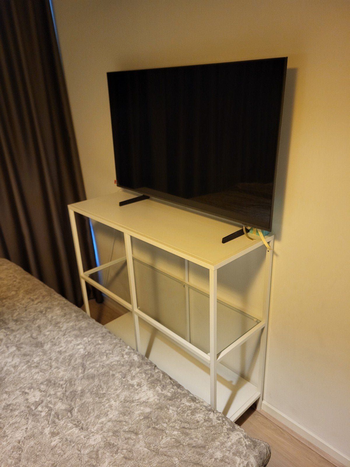 IKEA Vittsjö Kast Wit - Niet meer leverbaar, Gebruikt, Modern, Industrieel, 100 tot 150 cm, Glas