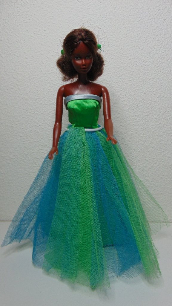 Barbie vintage bal jurk Senior Prom #951, Ophalen of Verzenden, Gebruikt, Kleertjes