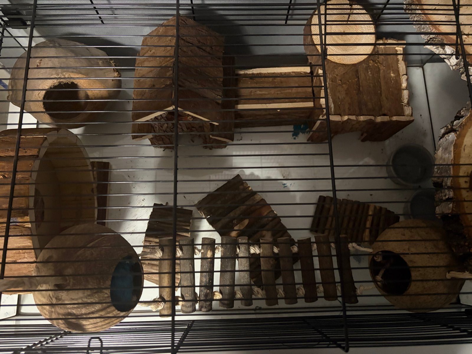 Grote hamsterkooi met accessoires, Ophalen, Zo goed als nieuw, Overige typen