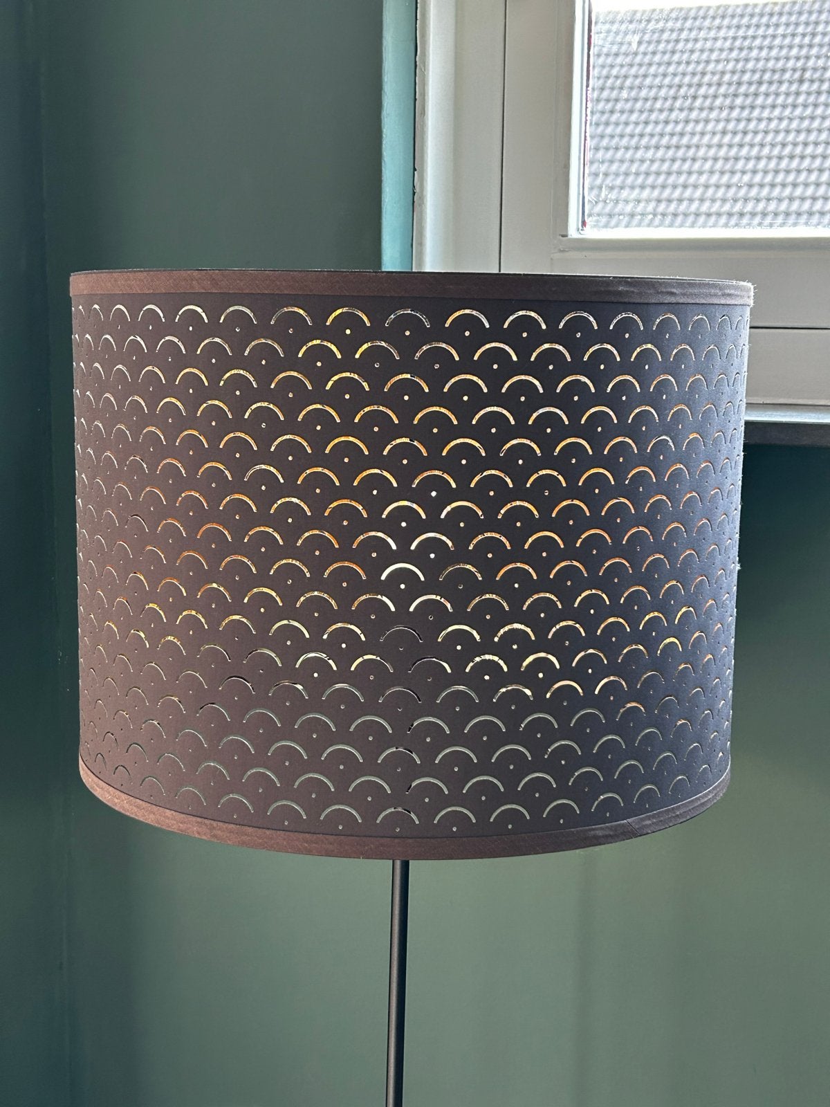 Nymo Ikea lampenkap, 44 cm (2stuks), Huis en Inrichting, Ophalen, Overige typen, Zwart, 44 cm