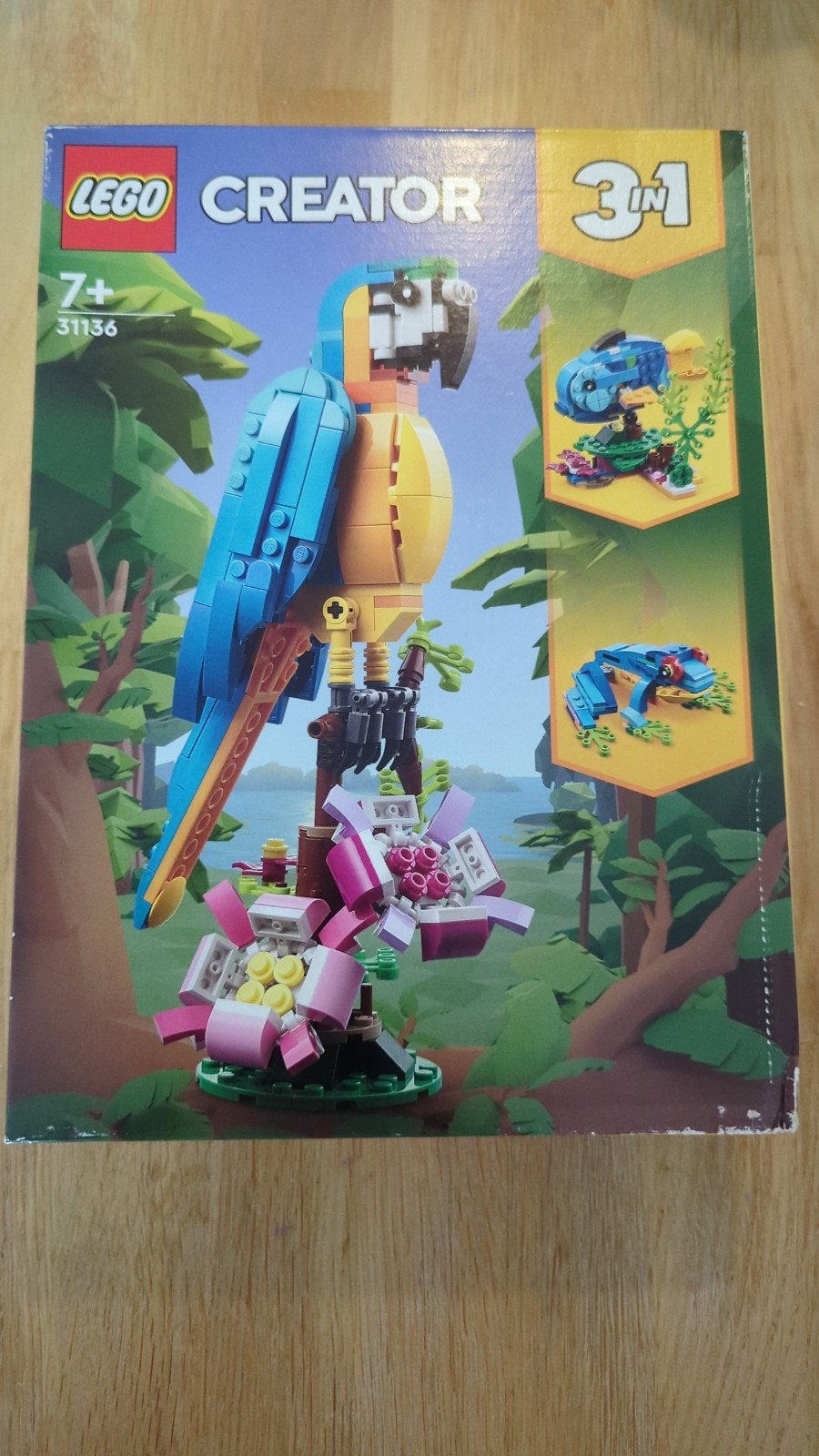 LEGO Creator 31136 Exotische Papegaai 3-in-1 set, Ophalen, Lego, Nieuw, Ongeopend/sealed