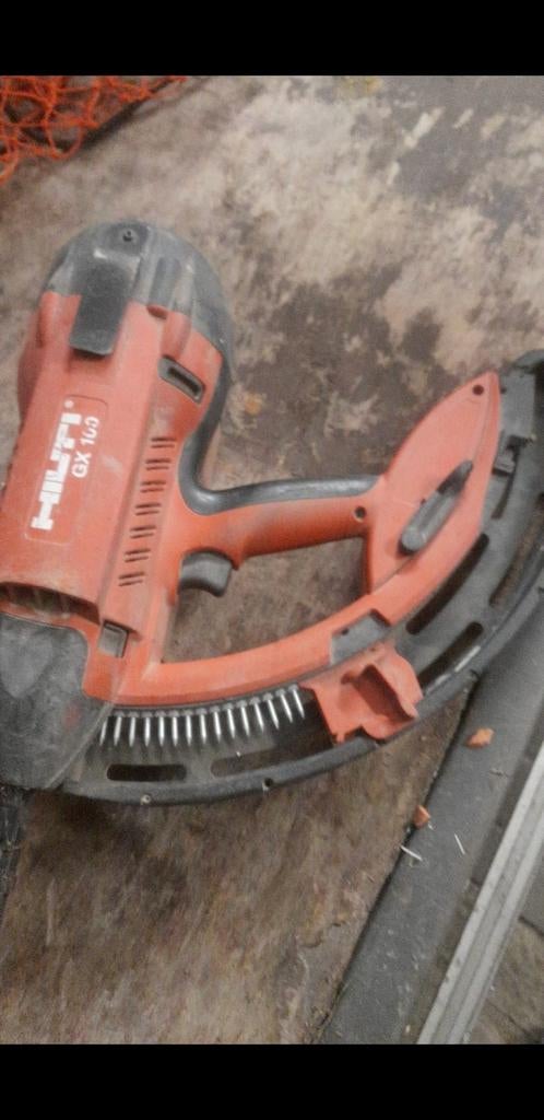 Hilti GX 120 Gas tacker - Gebruikt, Ophalen of Verzenden, Gebruikt