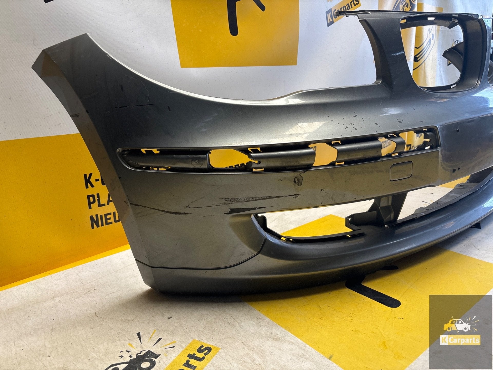 BMW 1 serie E81 E87 Facelift Voorbumper origineel 7166162, Info@fabrikant.eu, Ophalen of Verzenden, Bumper, BMW