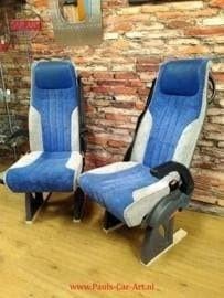 DAF Smit Bus Stoel – Vintage & Industriële Automotive Stoel, Ophalen of Verzenden, Gebruikt, Overige materialen