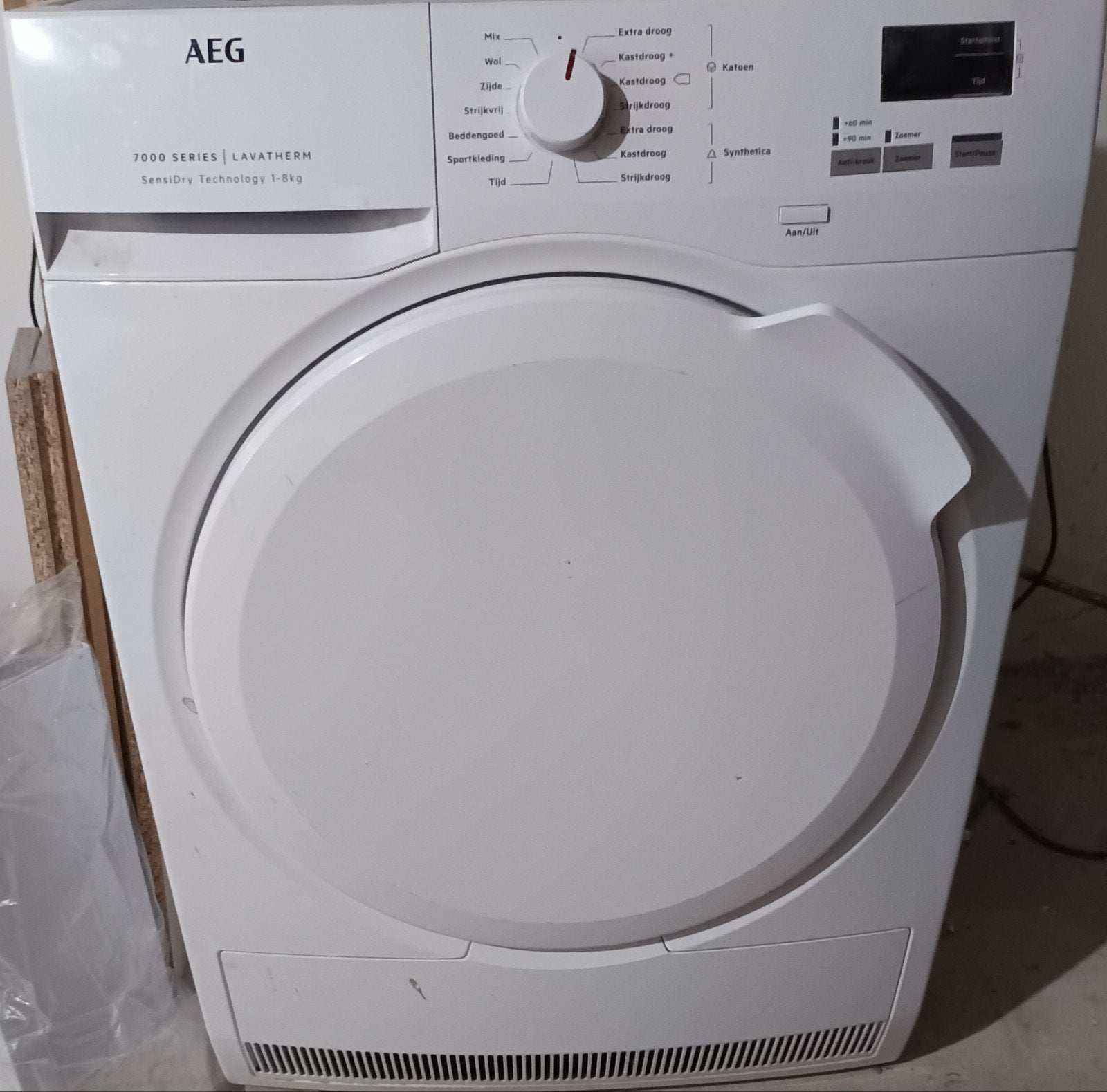 AEG warmtepomp droger, 6 tot 8 kg, Ophalen of Verzenden, Overige typen, 85 tot 90 cm