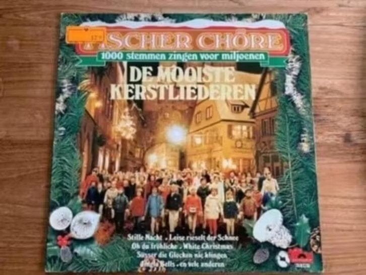 Vinyl : lp 1972: Fisher Chore : de mooiste kerstliederen., Diversen, Kerst, Ophalen of Verzenden, Zo goed als nieuw