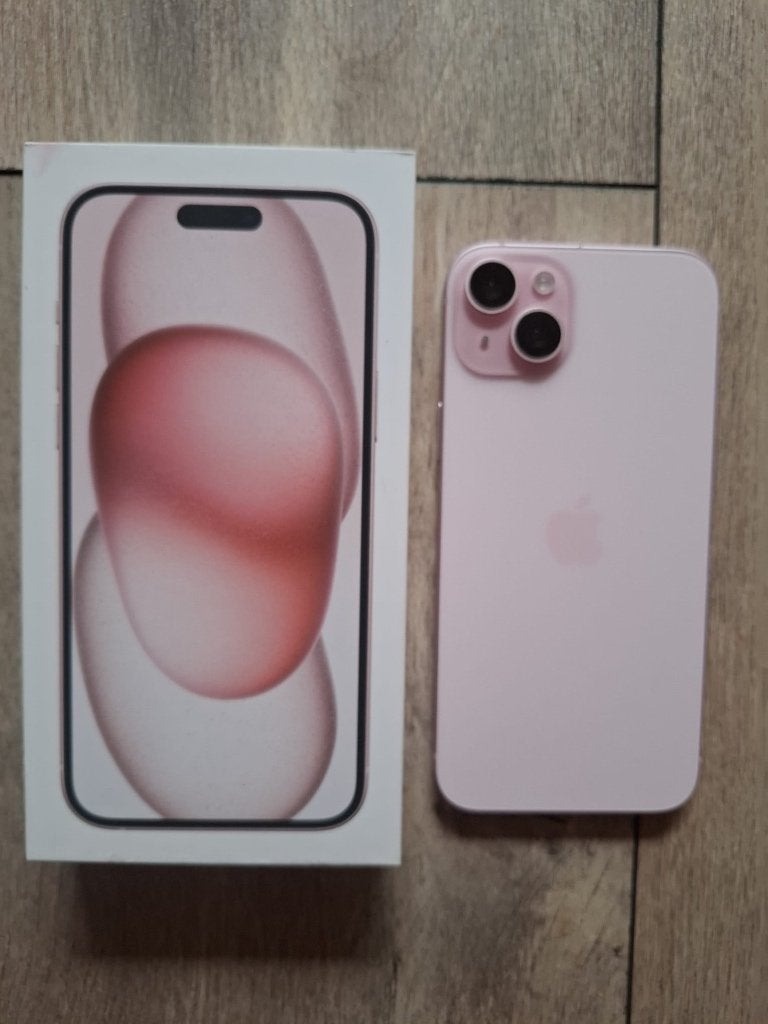 iPhone 15plus 128, Telecommunicatie, Mobiele telefoons | Apple iPhone, Ophalen, 128 GB, Zo goed als nieuw, Roze