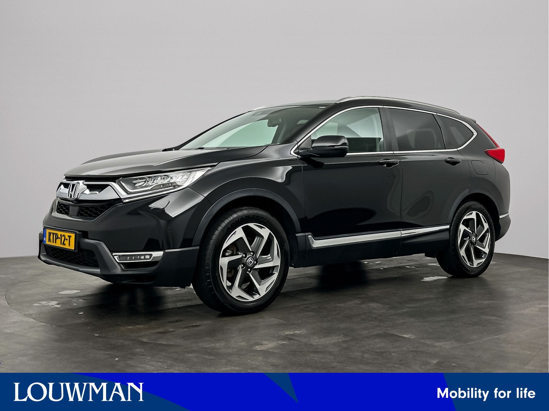 Honda CR-V 1.5 AWD Executive | schuif kantel dak | elektrisc, Auto's, Automaat, 12 maanden, 4 cilinders, Zwart