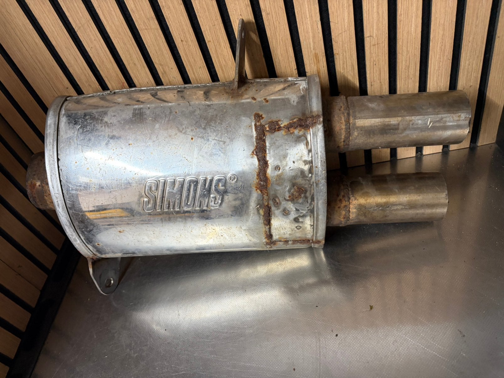 bmw e30 simons sport uitlaat eind demper, Ophalen, BMW