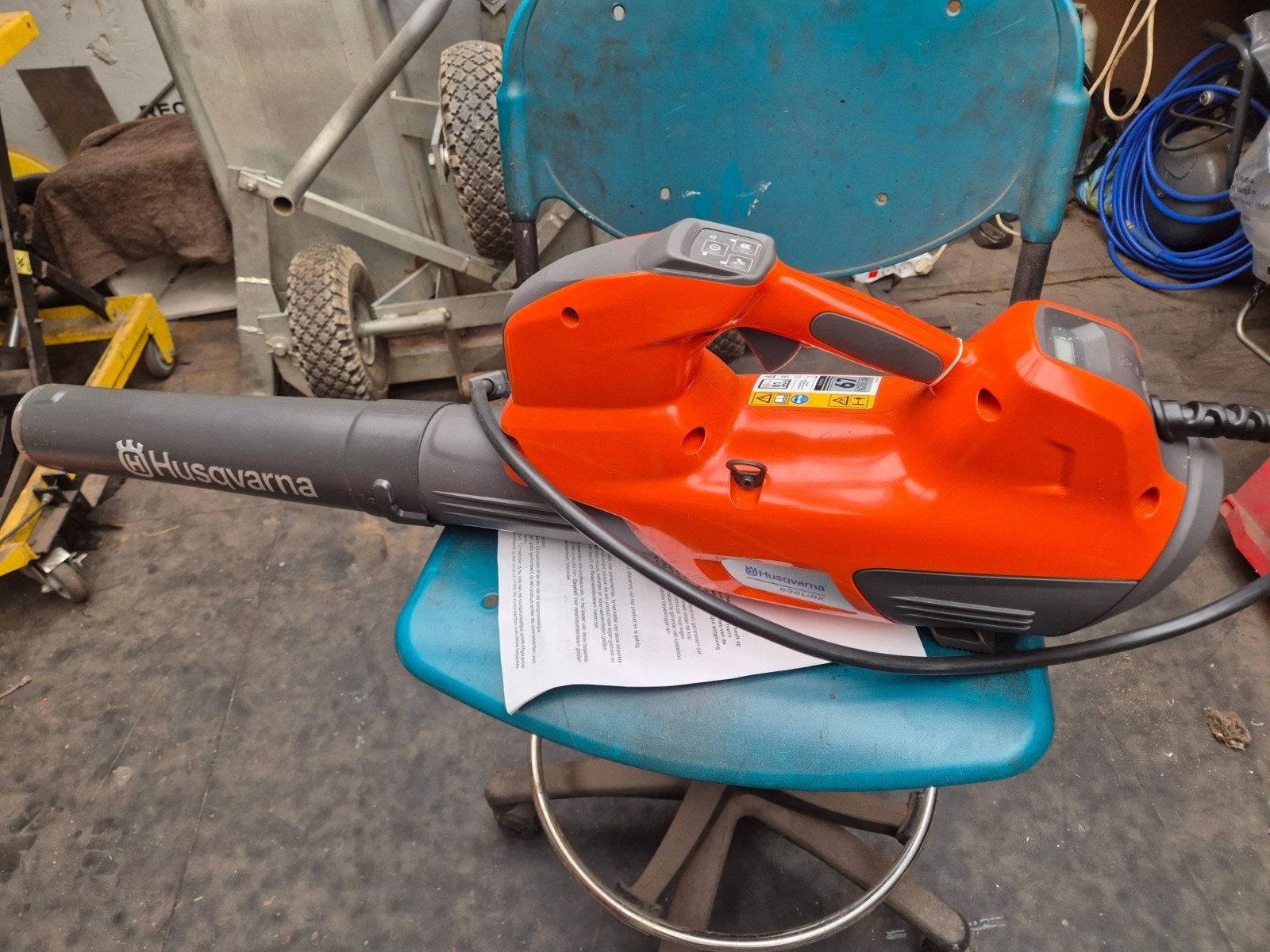 Husqvarna 536 Libx bladblazer NIEUW, Tuin en Terras, Ophalen, Accu, Handgedragen, Husqvarna stihl