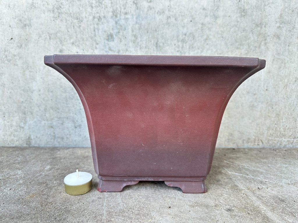 YiXing | China | cascade bonsai schaal pot 25x25x18,5cm ***, Rond, Ophalen of Verzenden, Aardewerk, Minder dan 40 cm