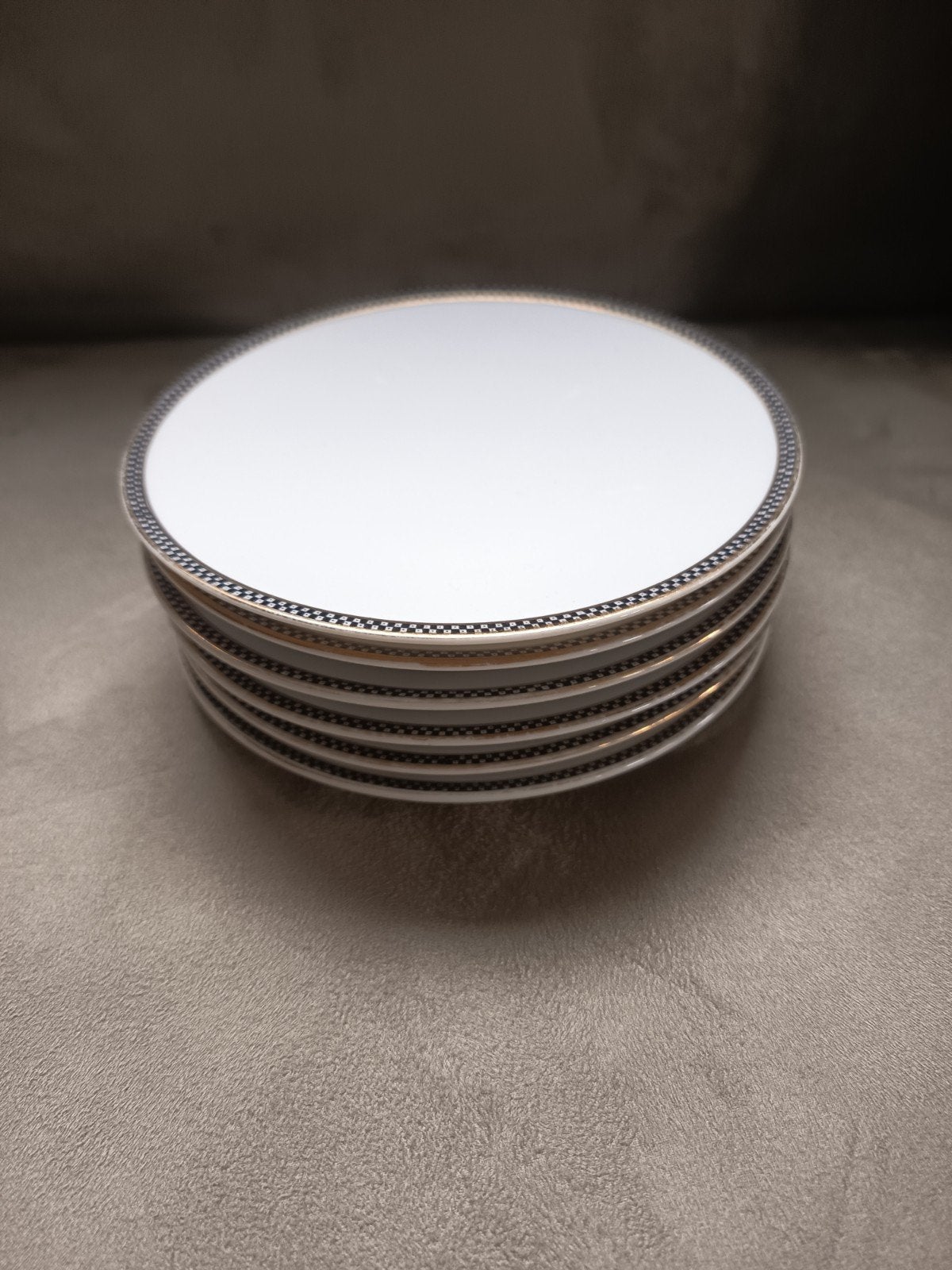 Set van 6 Paul Müller Selb Bavaria porseleinen gebaksborden, Ophalen