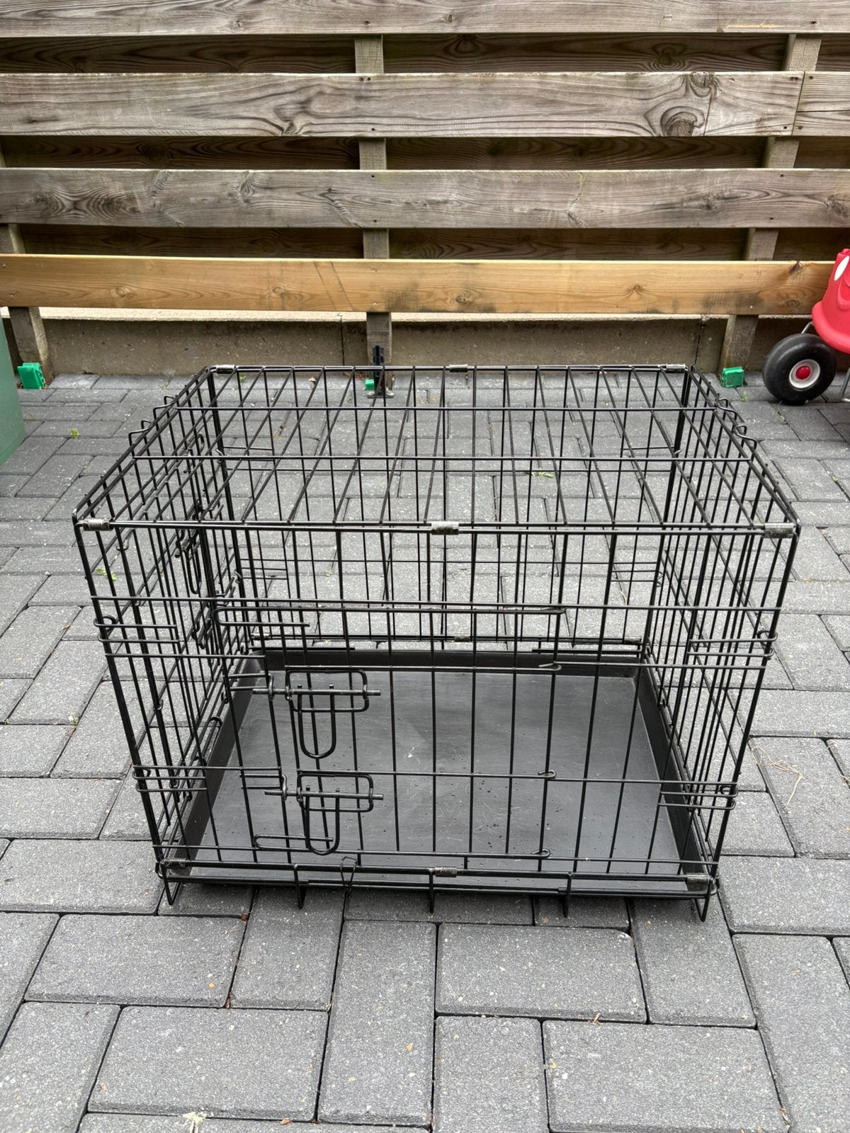 Hondenbench, Dieren en Toebehoren, Hondenhokken, Ophalen, Zo goed als nieuw, Minder dan 75 cm, Minder dan 65 cm