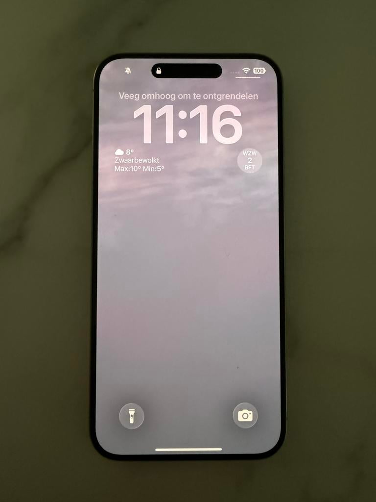 Iphone 15 Pro Max, 256 gb natural Titanium, Gebruikt, 86 %, IPhone 15 Pro Max, Zonder simlock