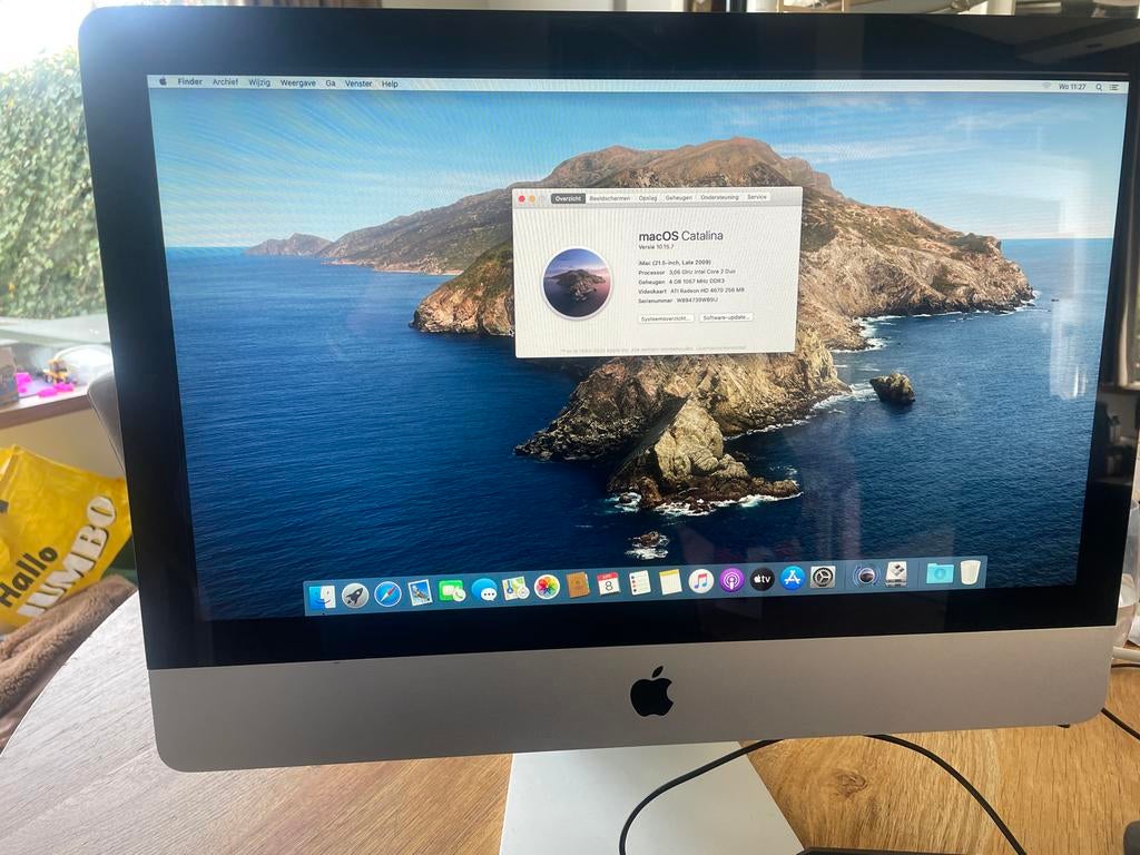 Apple imac 21,5inch uit 2009, Computers en Software, Apple Desktops, Ophalen of Verzenden, IMac