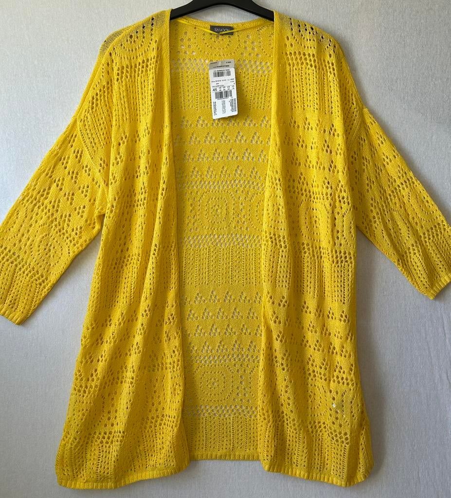 Samoon zomer vest 46, Kleding | Dames, Verzenden, Zo goed als nieuw, Trui of Vest