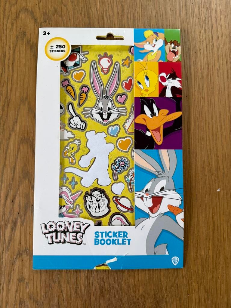 Looney Tunes stickers, Ophalen of Verzenden, Looney Tunes, Gebruikt, Plaatje, Poster of Sticker