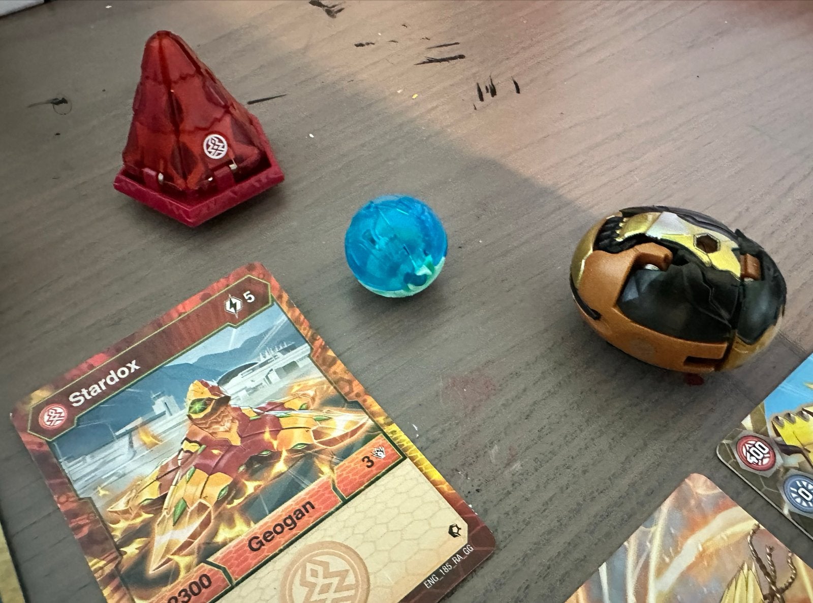 Bakugan Battle Brawlers Collectie met Kaarten, Ophalen of Verzenden, Gebruikt