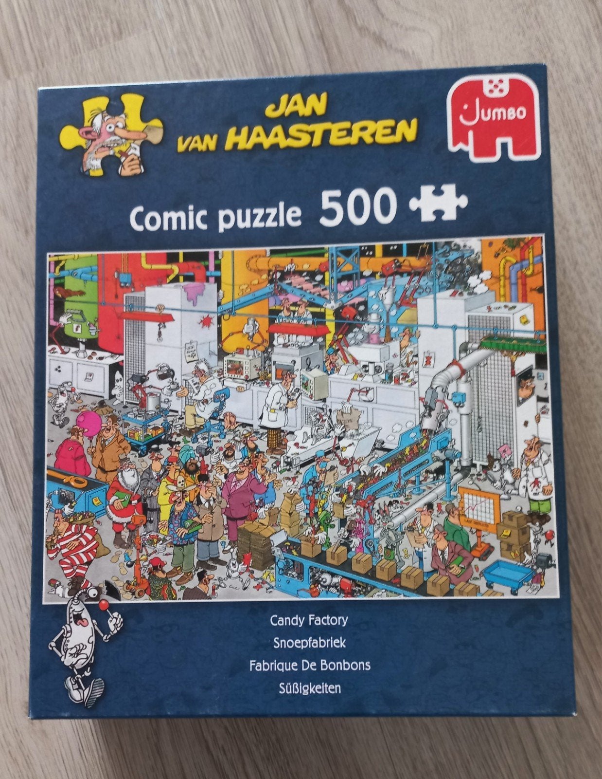 Jan van Haasteren Comic Puzzle - Candy Factory 500+