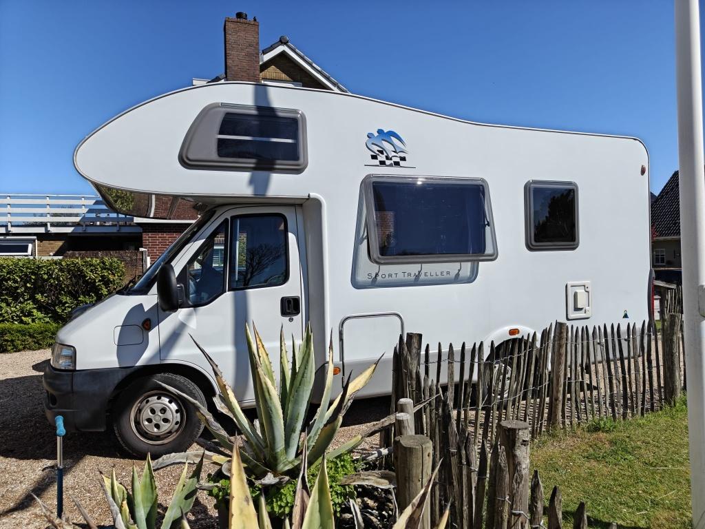 Knaus Sport Traveller Camper – Fiat Ducato – 2006 - 6 slaap, Caravans en Kamperen, Campers, Buitenlamp, Alkoof, Ringverwarming