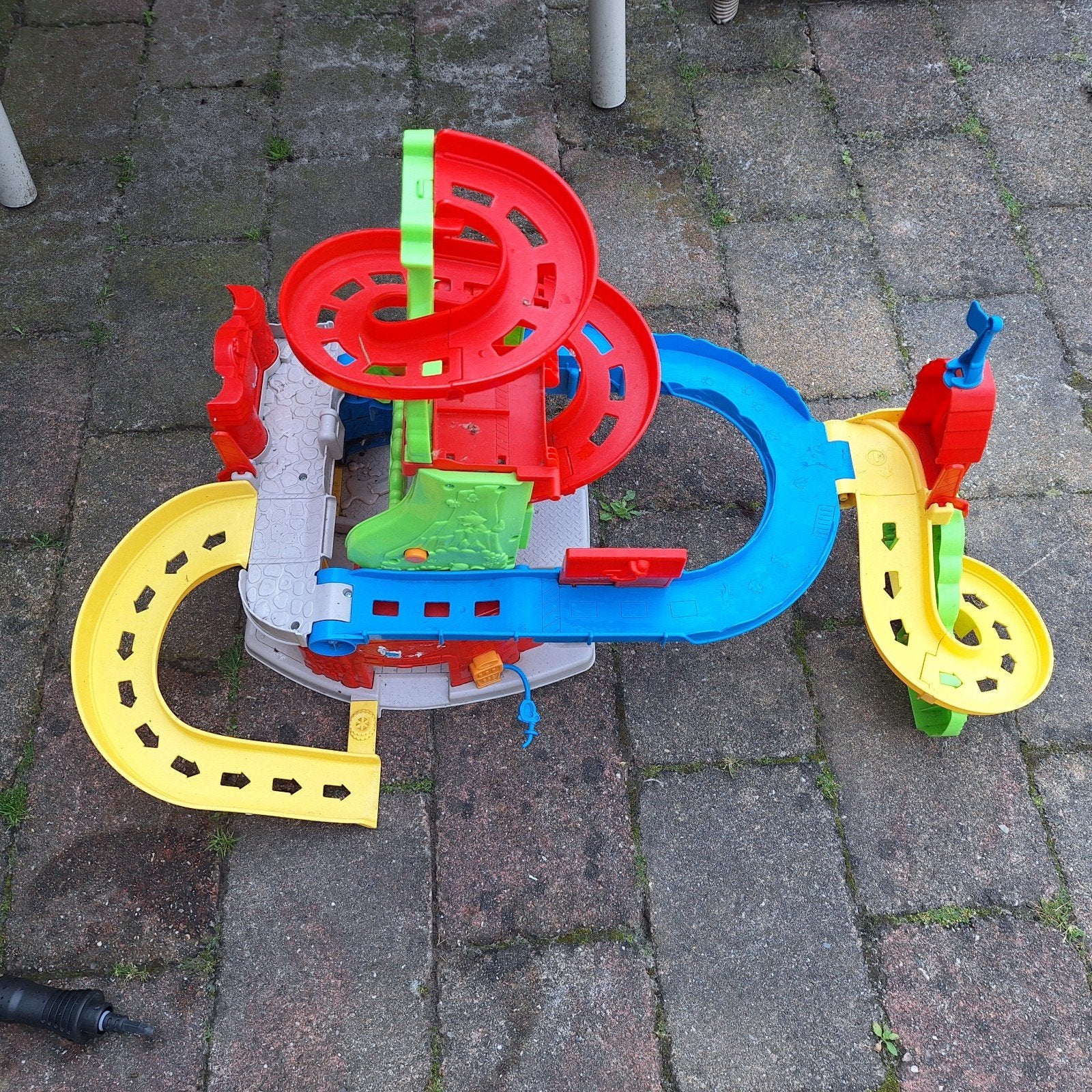 Fisher-Price speelset met afneembaar rood gedeelte, Ophalen, Gebruikt, Speelset