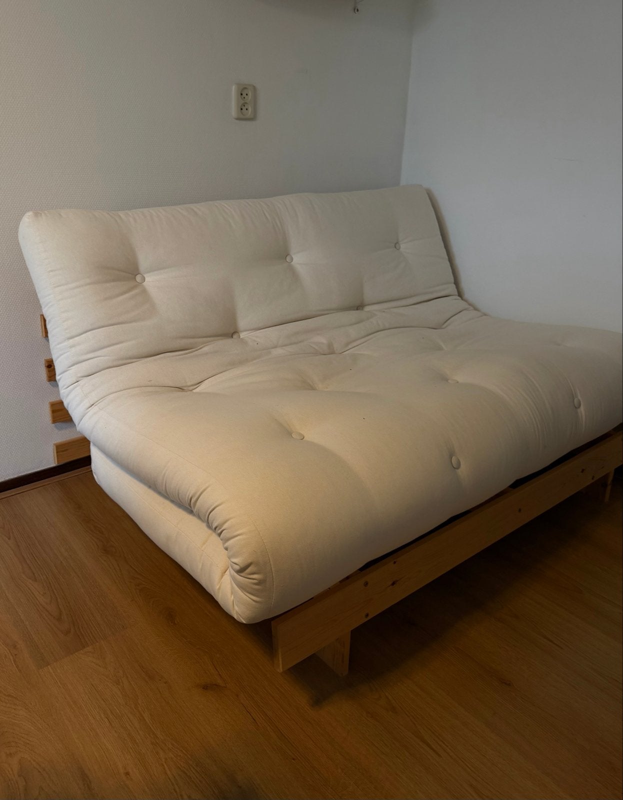 Karup ROOTS 140 Sofa bed Slaapbank, Huis en Inrichting, Ophalen, Gebruikt, Wit, Tweepersoons