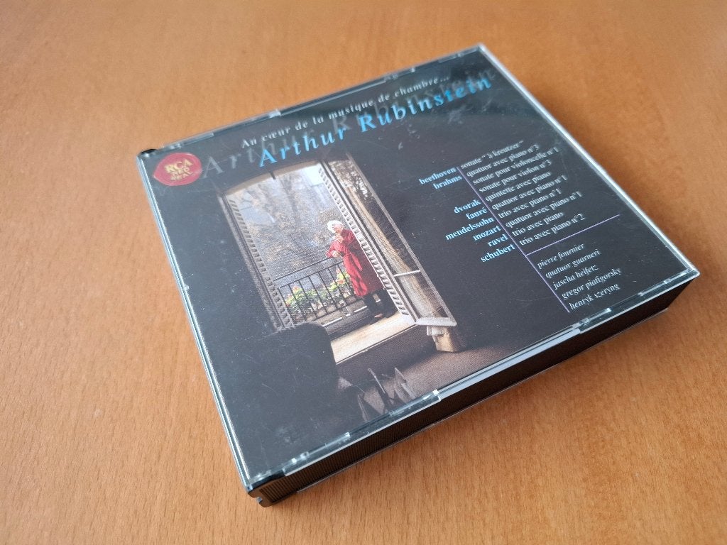 ARTHUR RUBINSTEIN Kamermuziek (RCA - 4 CD's!!), Cd's en Dvd's, Cd's | Klassiek, Zo goed als nieuw, Kamermuziek, Classicisme, Overige componisten
