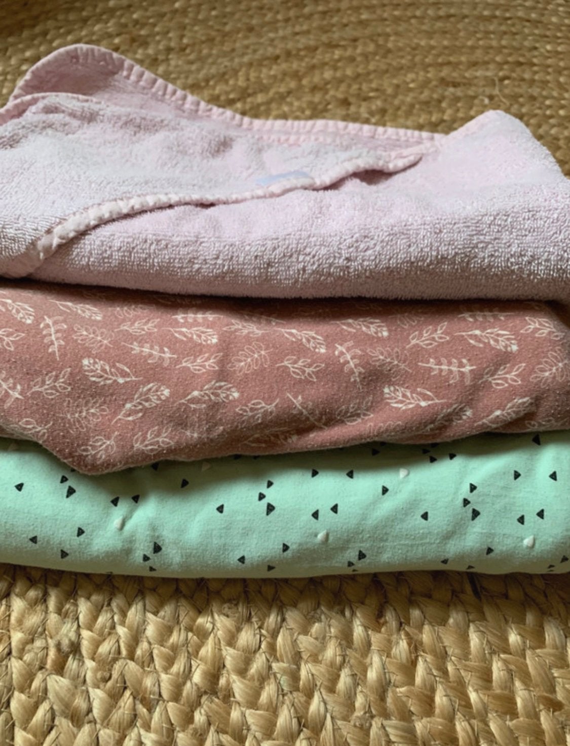 3 Wikkeldoeken/Badcape baby, Kinderen en Baby's, Gebruikt, Overige typen, Ophalen of Verzenden, Hema
