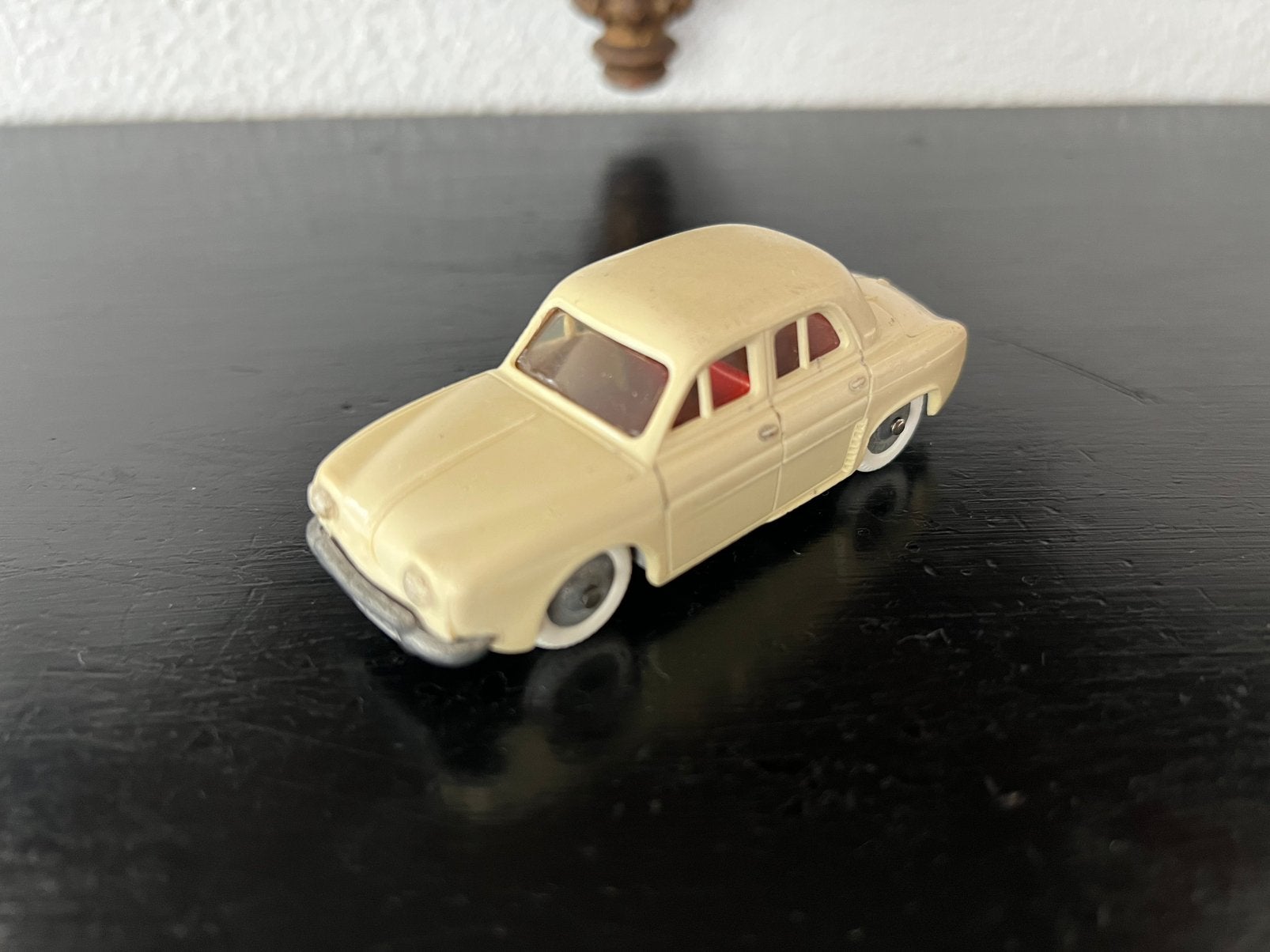Miniature Jep Renault Dauphine 1960’s, Verzenden, Zo goed als nieuw, Auto, Overige merken