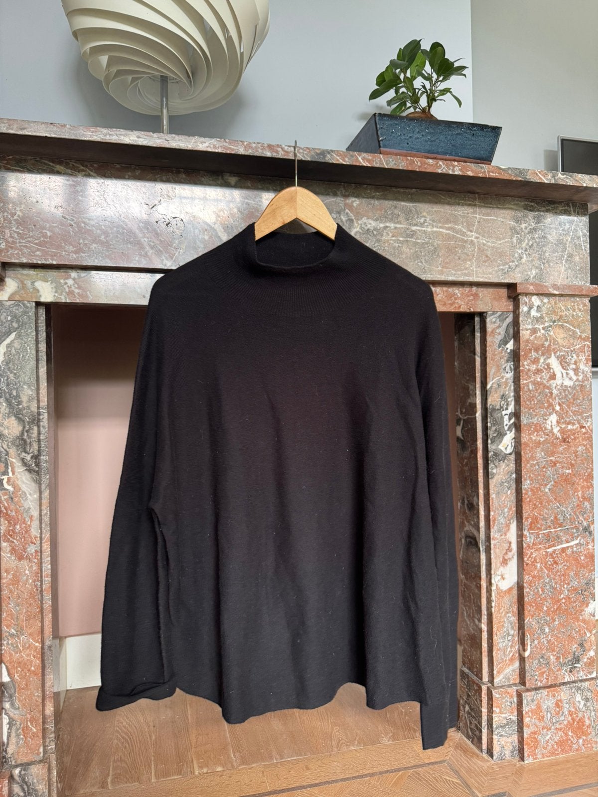 Trui van Drykorn Maat L Katoen/Cashmere Maat L, Verzenden, Zo goed als nieuw, Maat 38/40 (M), Zwart