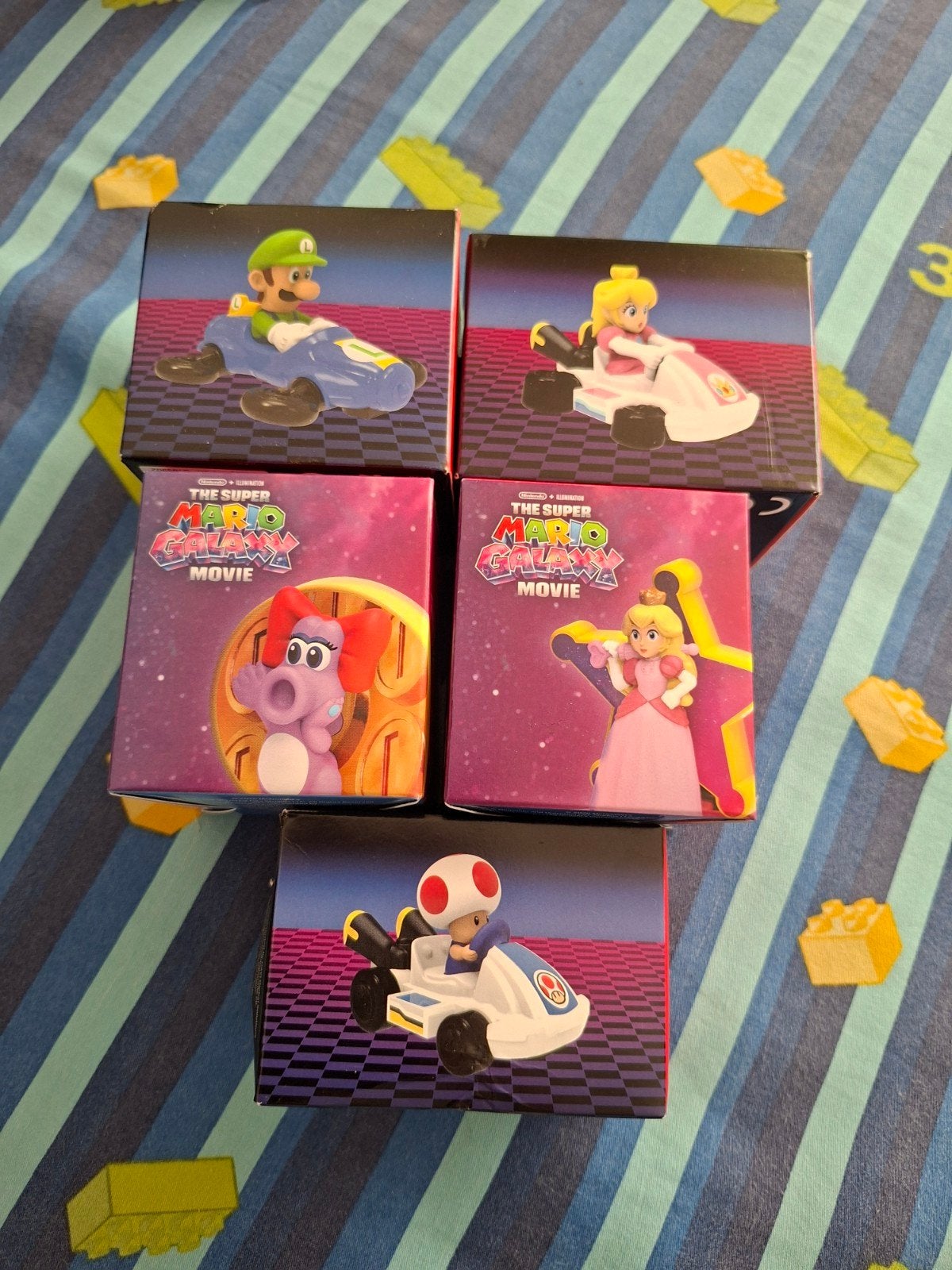 McDonald's Happy Meal Mario Galaxy figuren (nieuw), Ophalen of Verzenden, Nieuw