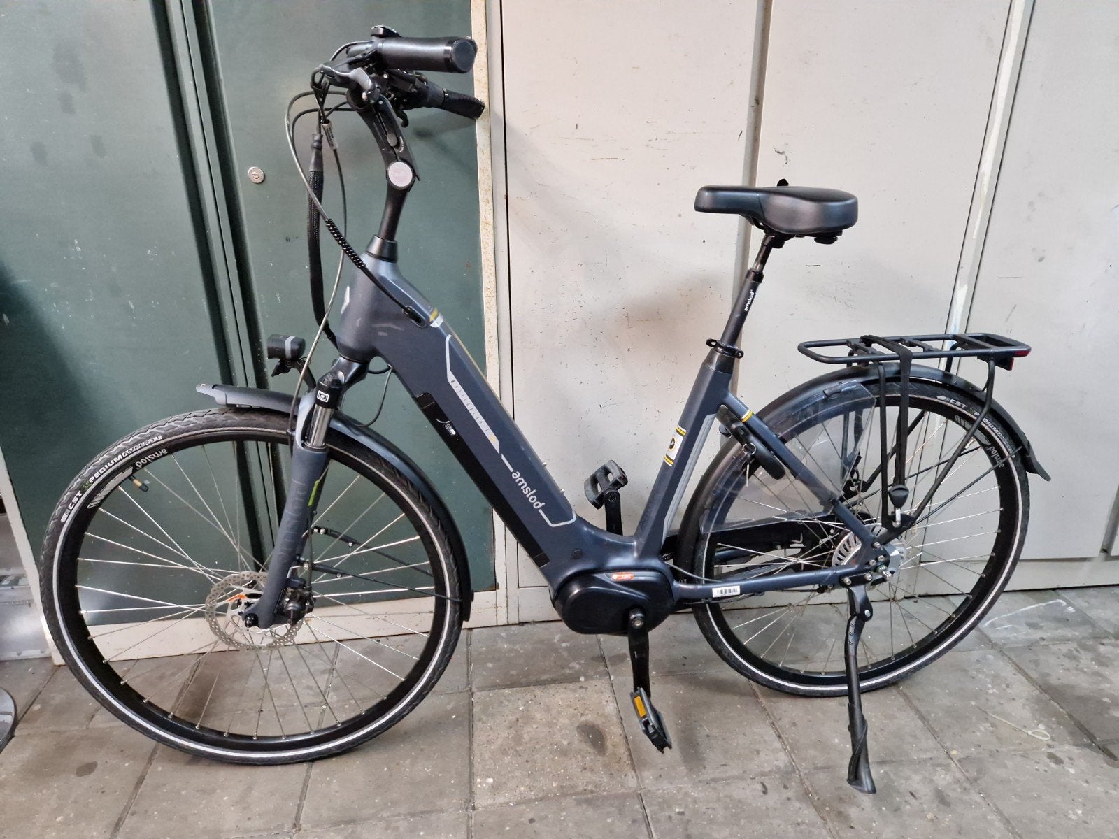 Amslod Wellington e-md bafang midden motor, Overige merken, Ophalen of Verzenden, Zo goed als nieuw, 47 tot 51 cm