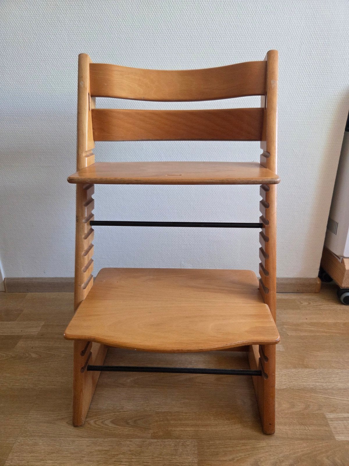 Stokke Tripp Trapp meegroeistoel - Natuurlijk hout, Ophalen, Gebruikt, Meegroeistoel, Aanschuifbaar