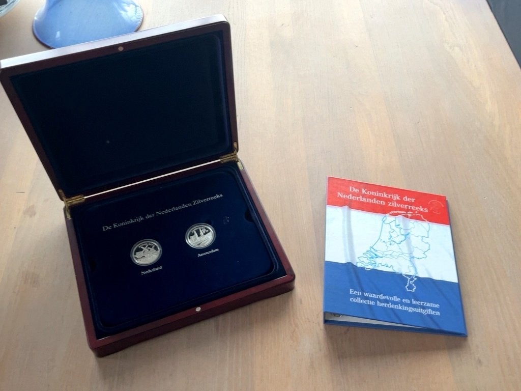 Complete reeks Koninkrijk der Nederlanden 26  zilver munten, Setje, Koningin Beatrix, Zilver, Overige waardes