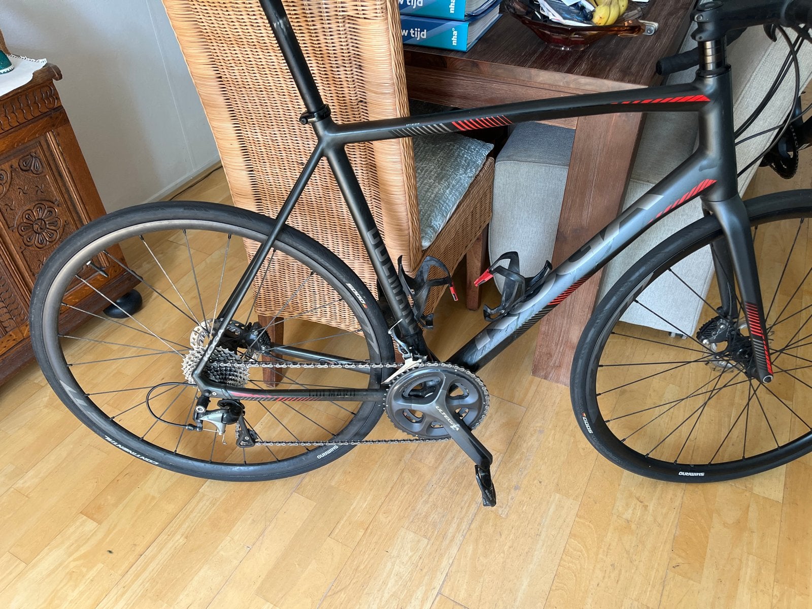 Koga Colmaro Ultegra met grandprix 5000 bandjes, Fietsen en Brommers, Ophalen, 28 inch, Gebruikt, Heren