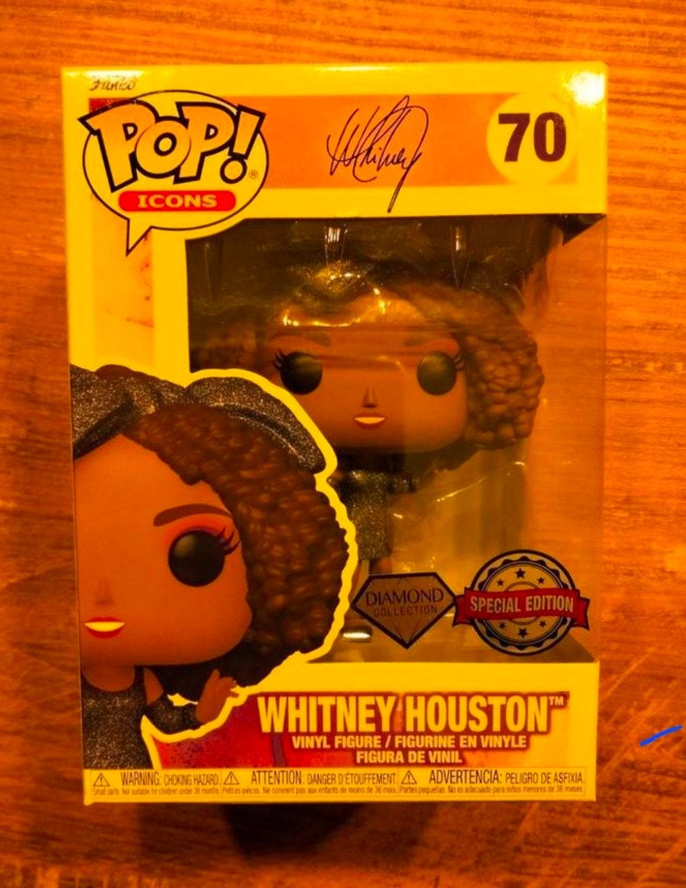 70 Whitney Houston Diamond Collection Special Funko Pop, Ophalen of Verzenden, Zo goed als nieuw
