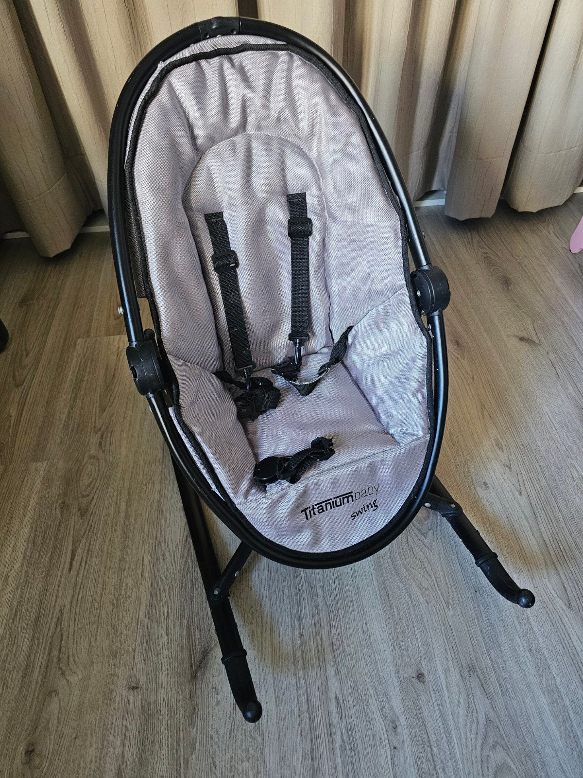 Titanium Baby Swing Wipstoel - Verstelbaar, Wipstoel, Ophalen, Overige merken, Verstelbaar