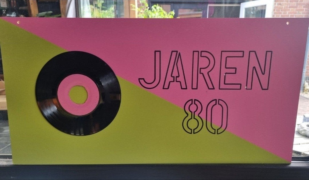 themafeest versiering jaren '80, Hobby en Vrije tijd, Ophalen of Verzenden, Versiering