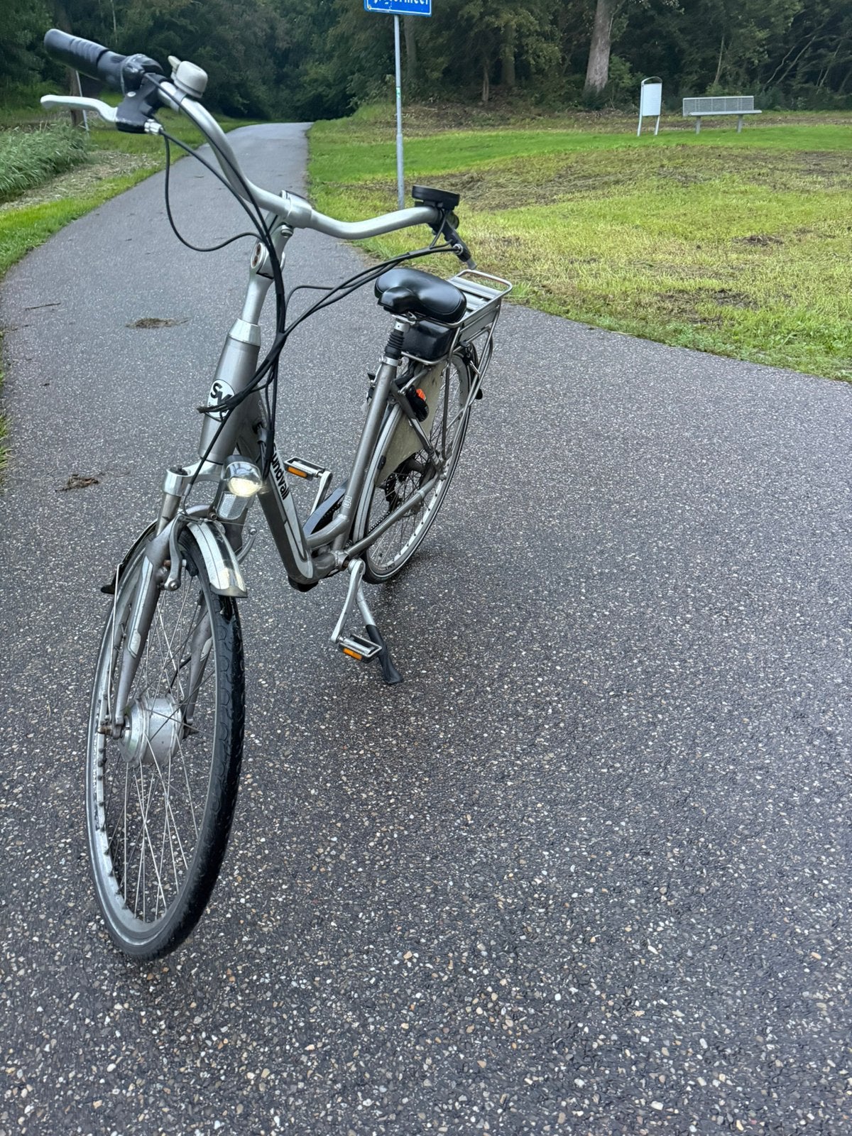 Electrische fiet Sundvall met 2 x accu te koop, Ophalen, Gebruikt, Versnellingen, 50 tot 53 cm