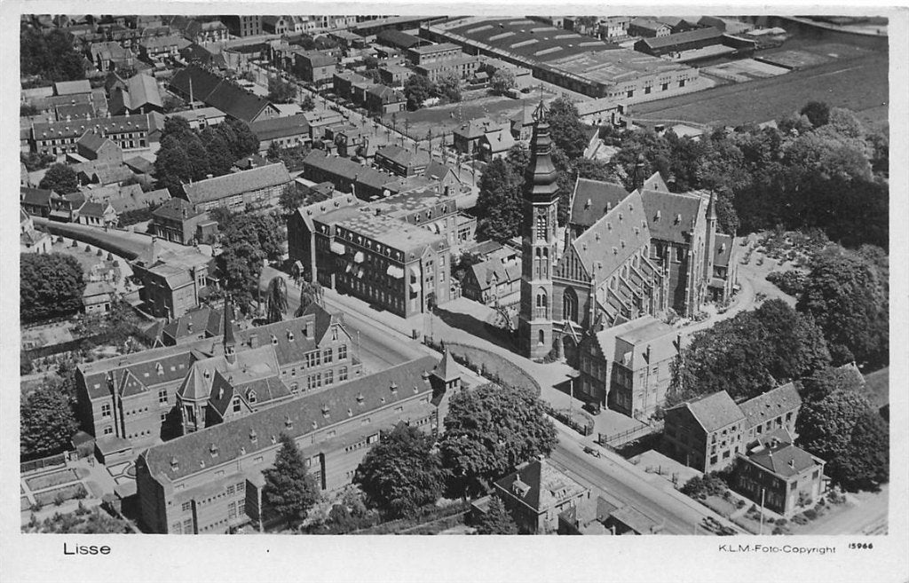 703-498-031 Lisse KLM foto, Verzamelen, Ansichtkaarten | Nederland, Verzenden, Voor 1920, Zuid-Holland