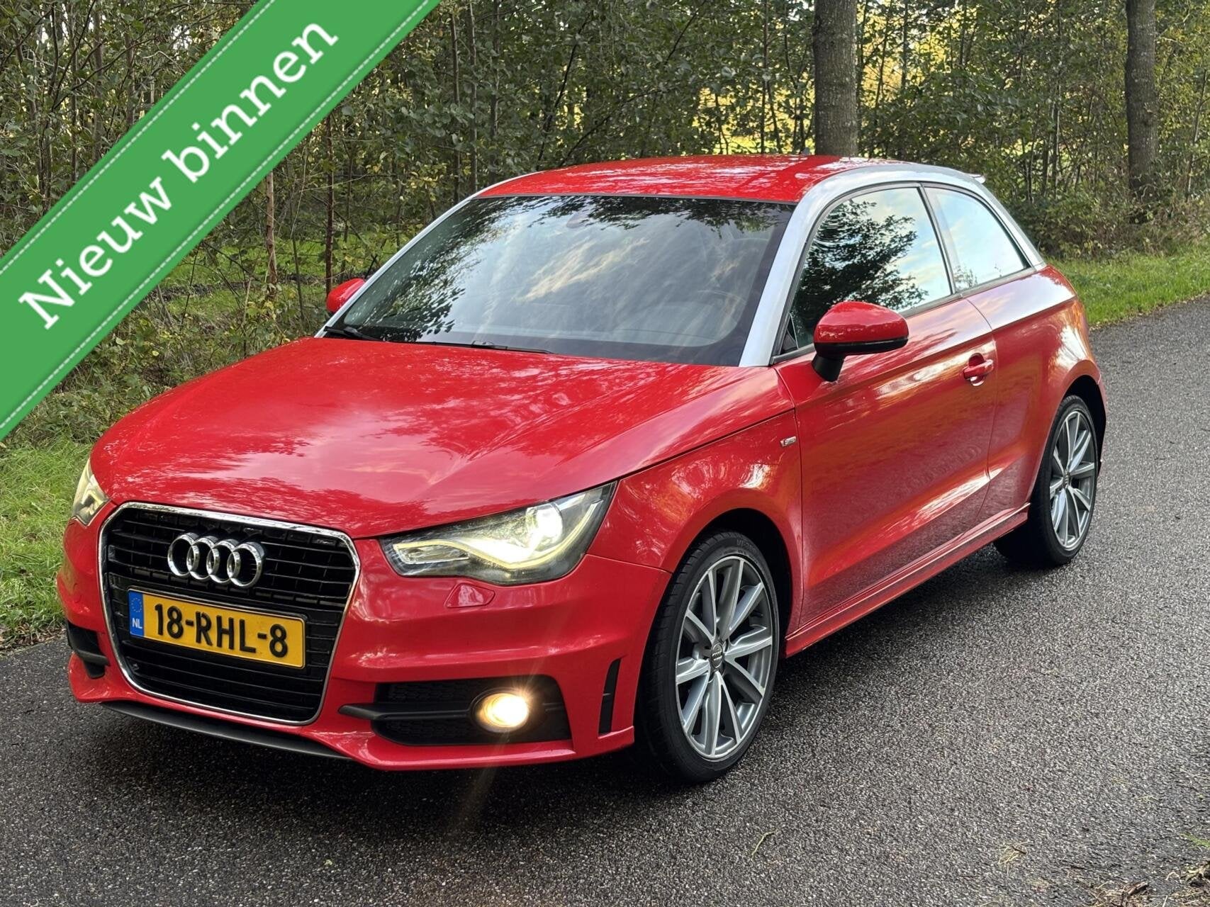 Audi A1 1.4 TFSI Attraction S-Line|Led|Xenon|Navi|Pdc|Thaak, Auto's, Euro 5, 4 cilinders, 4 stoelen, 1100 kg