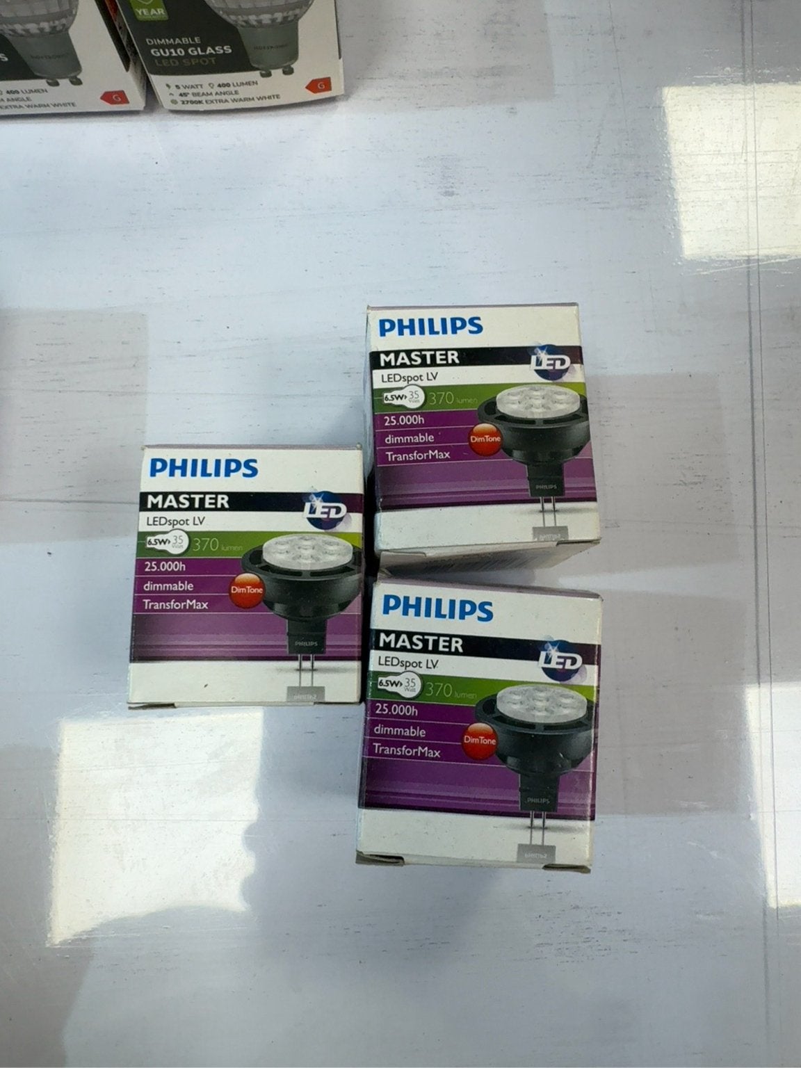 3x Philips MASTER LEDspot MR16 GU5.3 DimTone – dimbaar, Ophalen of Verzenden