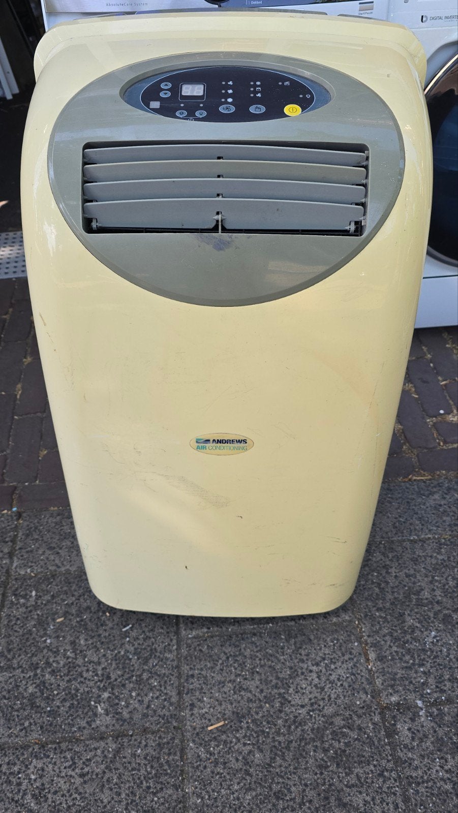 Andrews Mobiele Airco - Krachtige Koeling voor Thuis, Witgoed en Apparatuur, Airco's, Gebruikt, Mobiele airco, Minder dan 60 m³