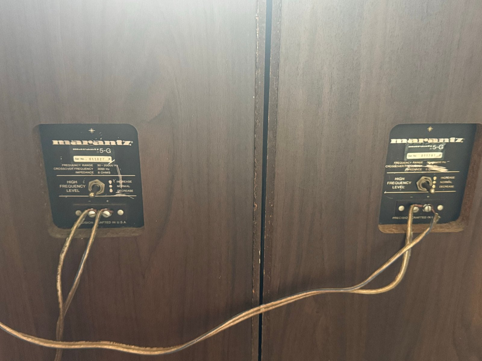 Marantz 5-G Vintage Luidsprekers - Set van 2, Ophalen, Gebruikt, 60 tot 120 watt, Overige merken