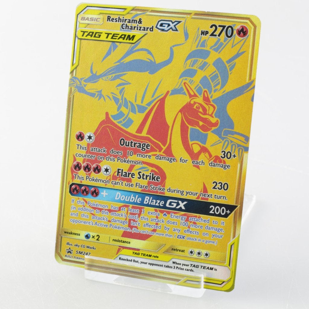 TCG Reshiram & Charizard GX (SM 247) Near Mint, Zo goed als nieuw