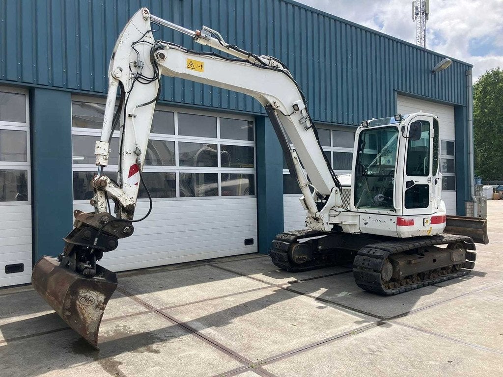 Volvo ECR88D Backhoe loader 2013, Graaflaadcombinatie