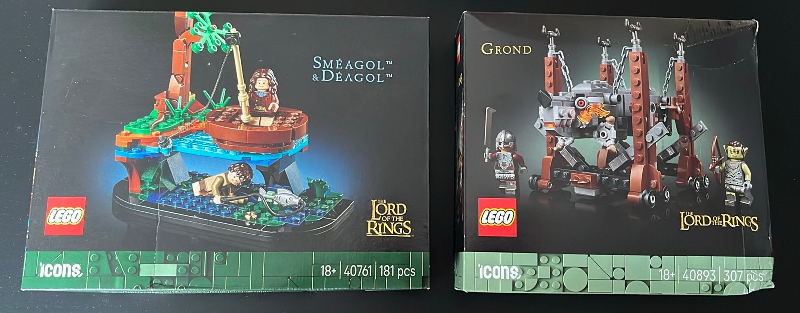 LEGO LOTR: Sméagol & Déagol en Grond sets 407761 & 40893, Overige thema's, Lego, Nieuw, Ophalen of Verzenden