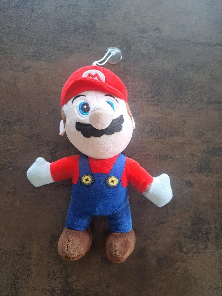 Super Mario knuffel met zuignap, Overige typen, Ophalen of Verzenden, Zo goed als nieuw, Nintendo