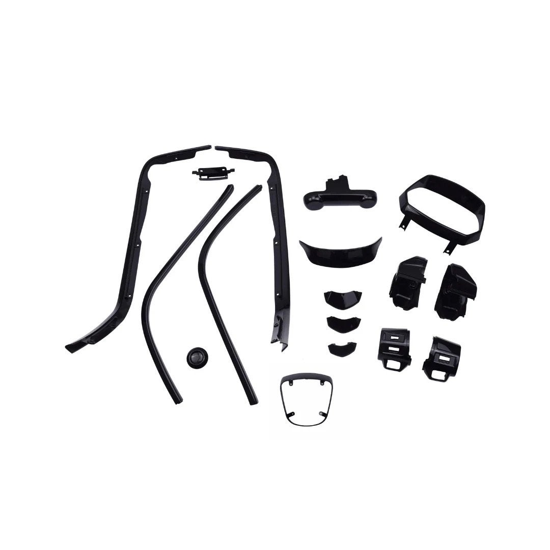 Vespa Sprint styling kit glans zwart 2018+ !!NIEUW!!, Ophalen of Verzenden