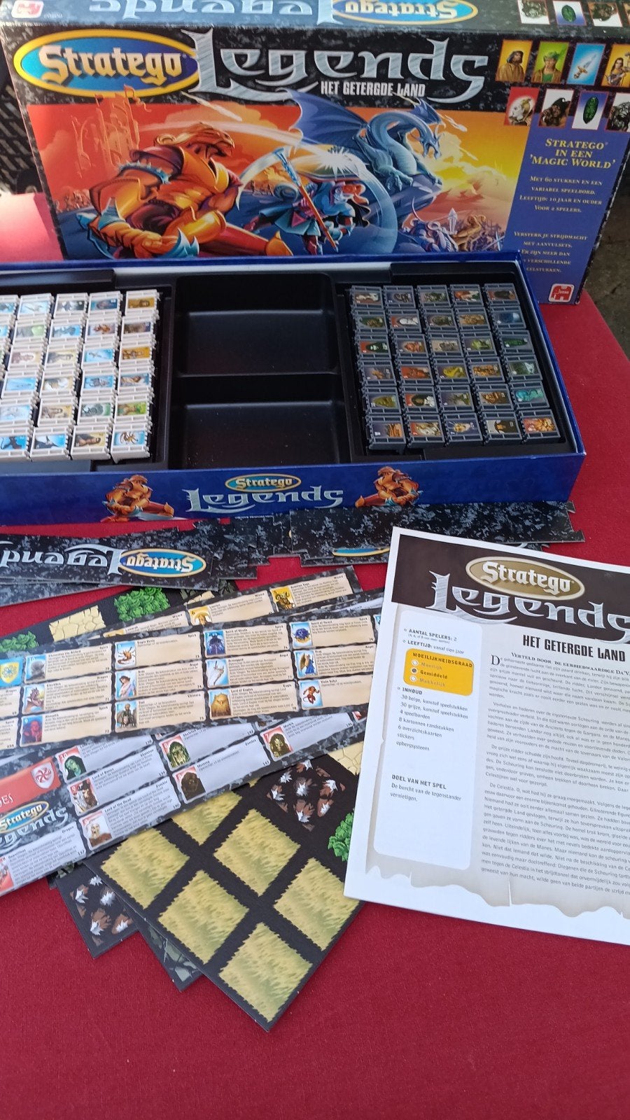 Stratego Legends - Nederlandstalig bordspel, Een of twee spelers, Ophalen of Verzenden, Gebruikt, Jumbo